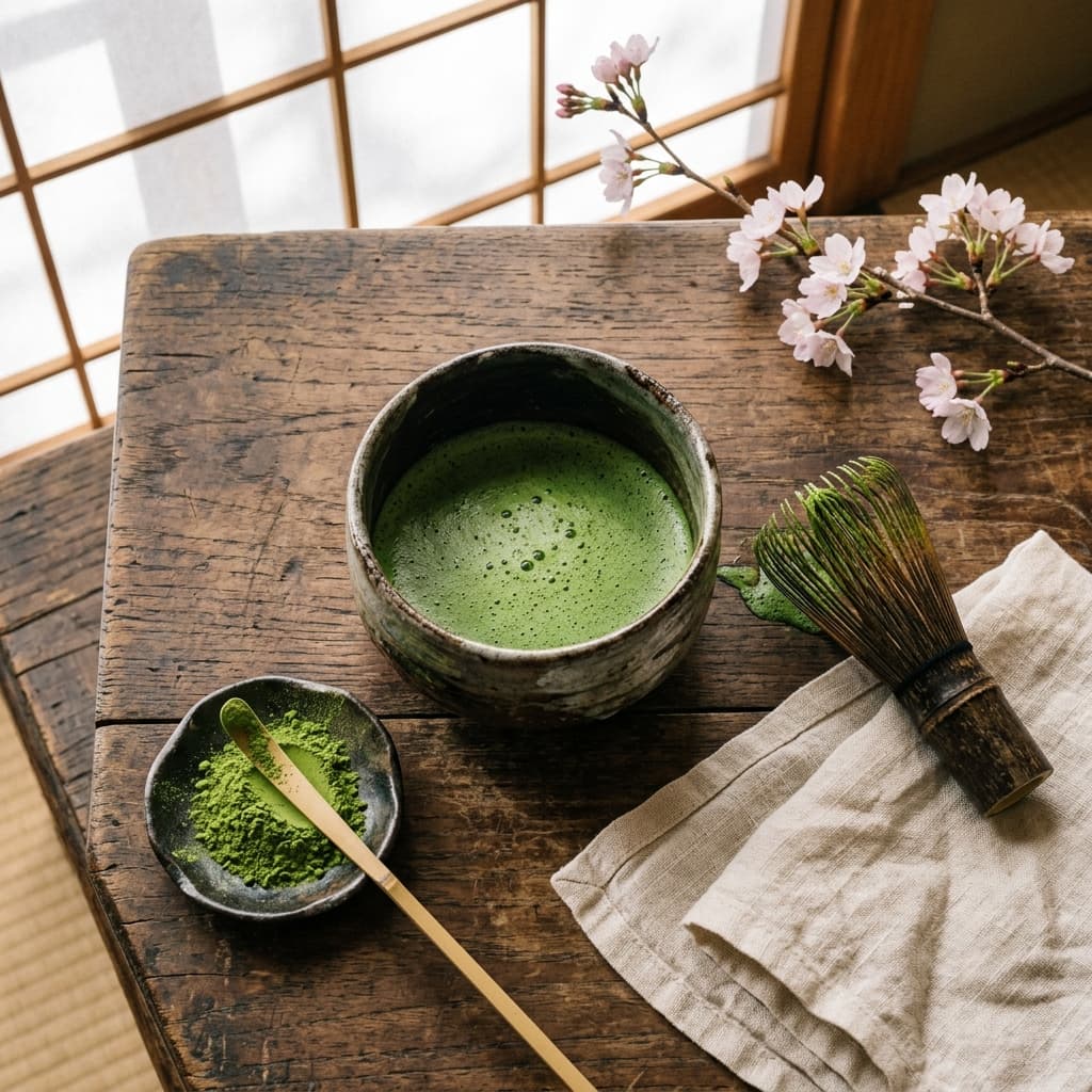 Organic Matcha Set ad creative